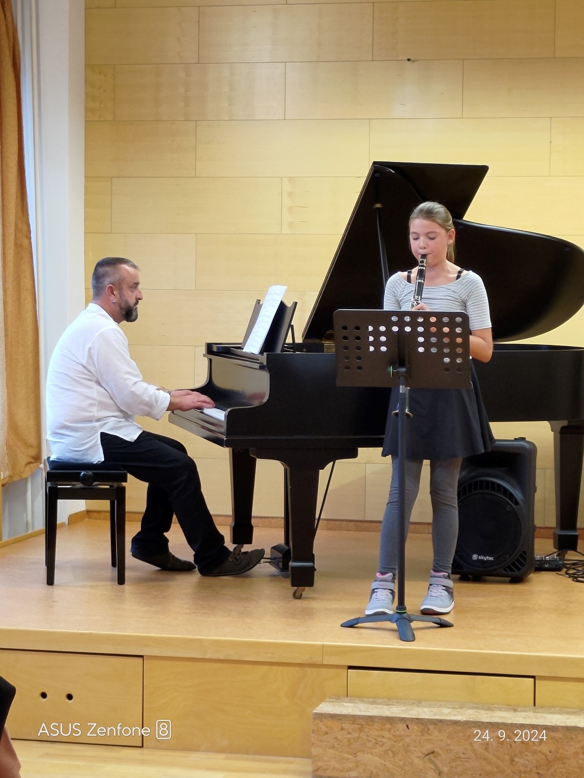 Koncert žáků k zahájení školního roku 24.9.2024