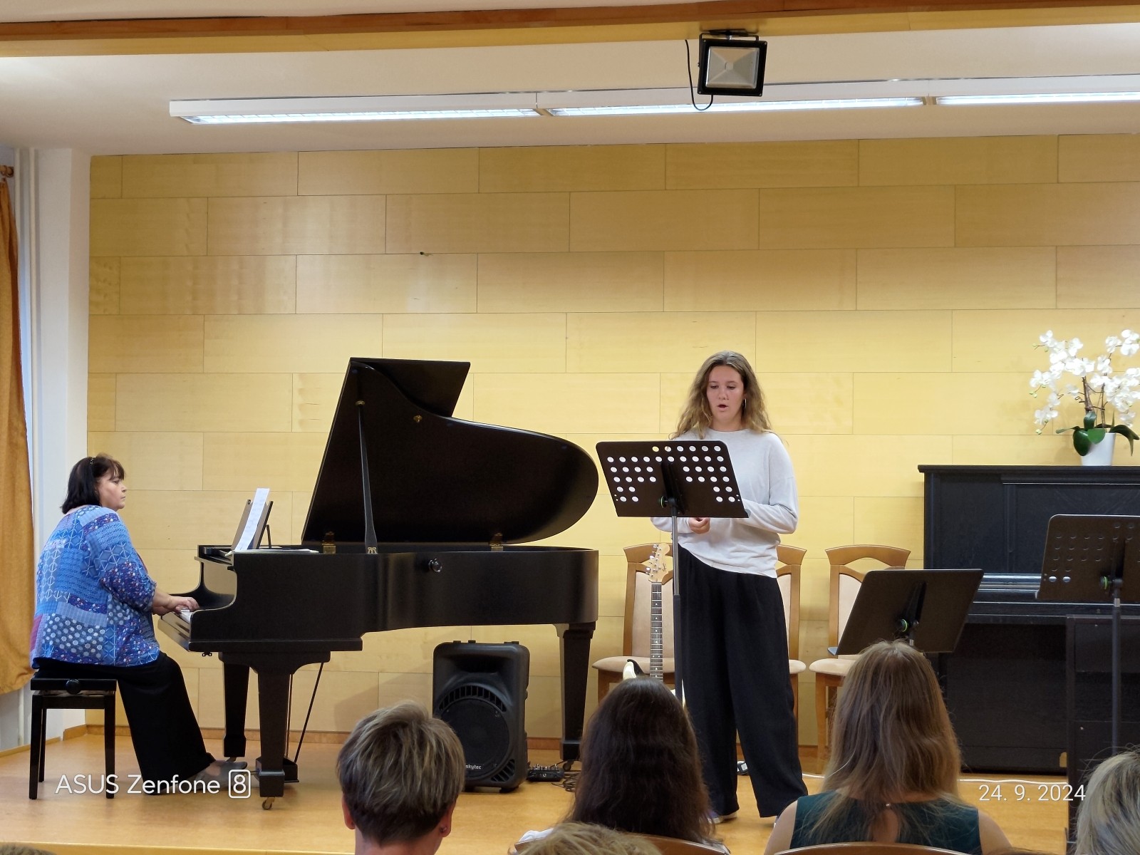 Koncert žáků k zahájení školního roku 24.9.2024