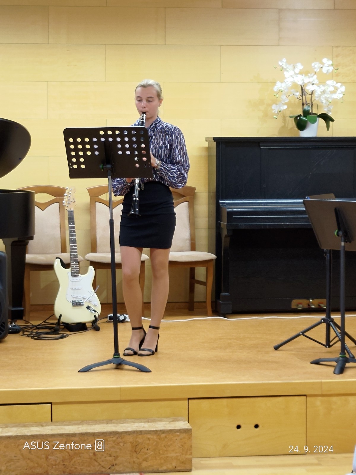 Koncert žáků k zahájení školního roku 24.9.2024