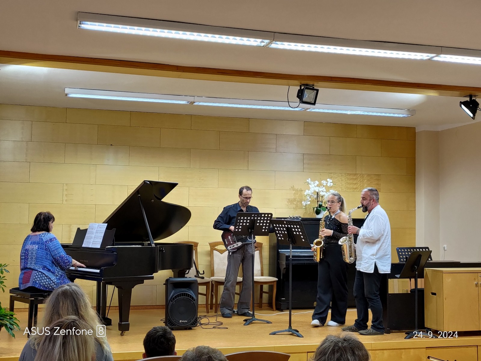 Koncert žáků k zahájení školního roku 24.9.2024