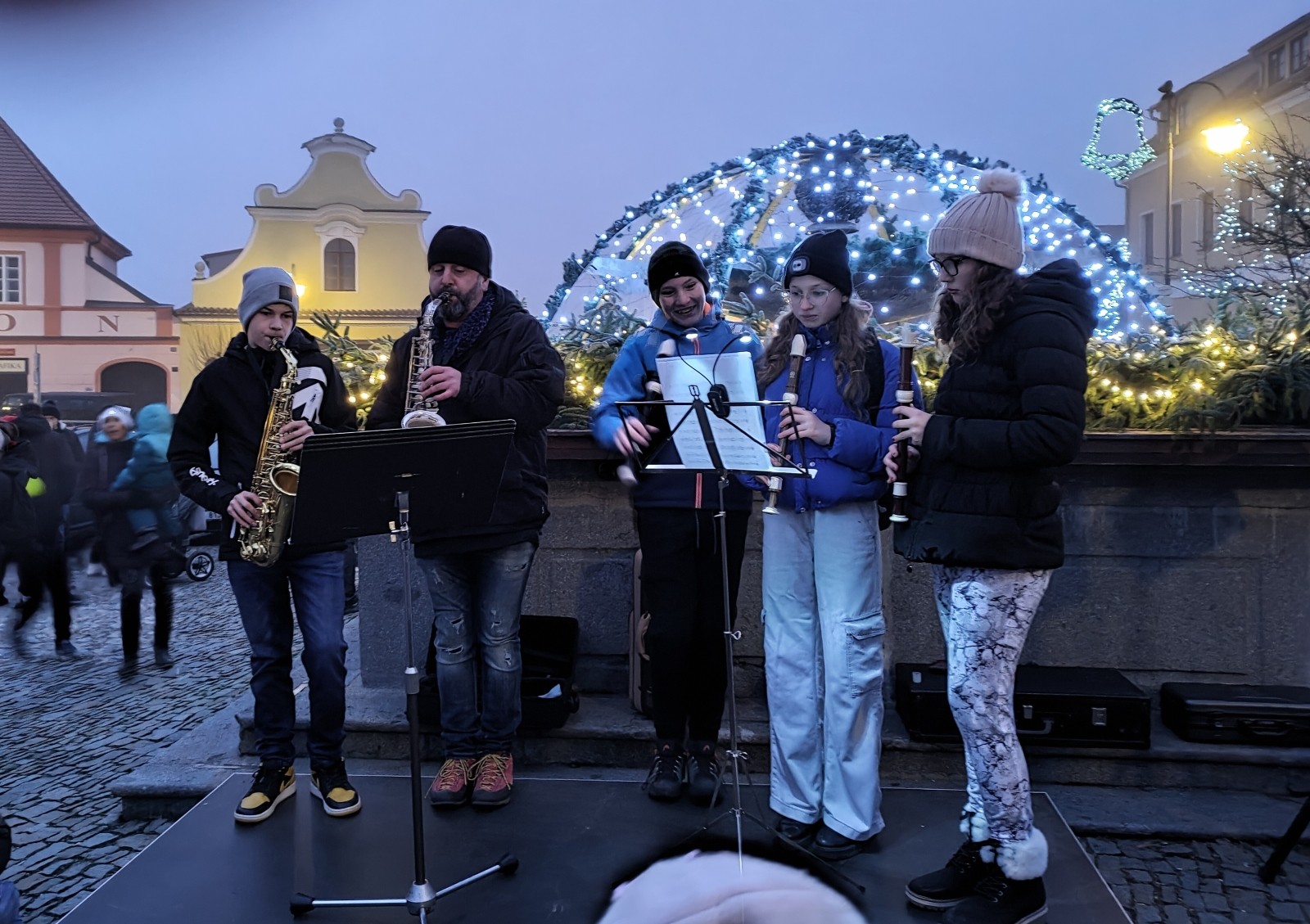 Rozsvícení vánočního stromečku 1.12.2024