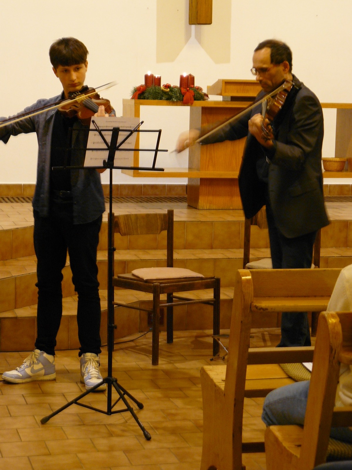 Adventní koncert žáků 16.12.2024 - pobočka Husinec