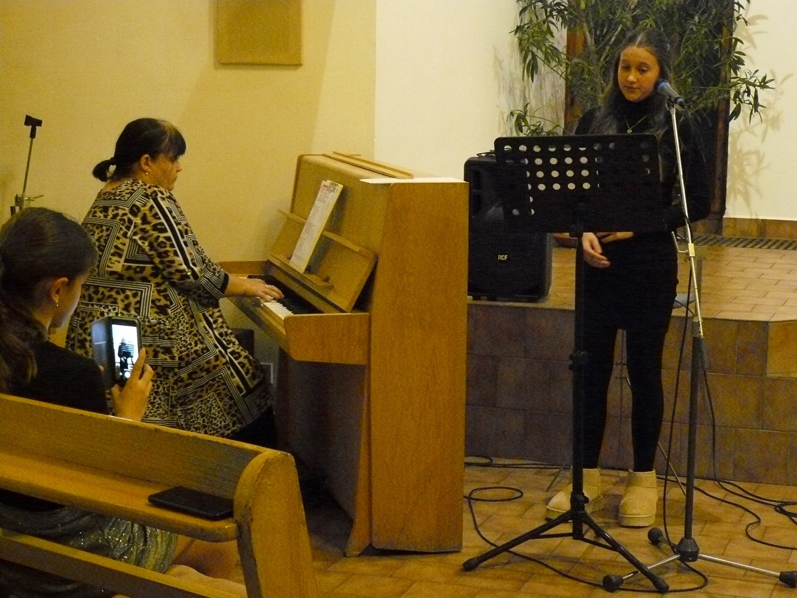 Adventní koncert žáků 16.12.2024 - pobočka Husinec