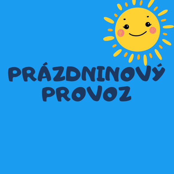 prázdninový provoz