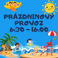 prázdninový provoz